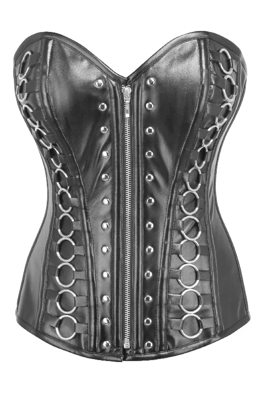 Corset with studded trim-Fazer Custom Made Corset