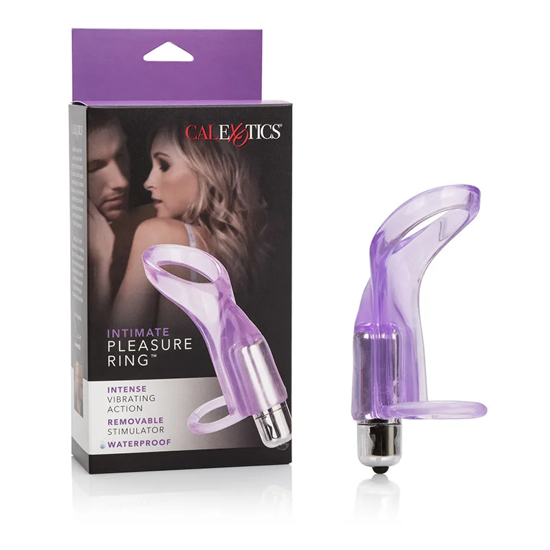 cock ring ridge-Intimate Pleasure Vibrating Cock Ring by Cal Exotics