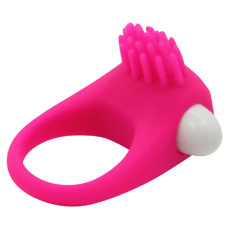 cock ring thread-Vibrating Cock Ring With Nubby Ticklers