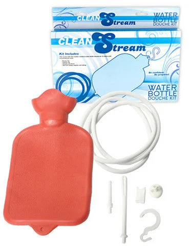 Silent wave pulse clit toys-Clean StreamsWater Bottle Douche Kit