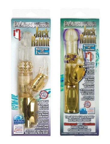 Vibrator true make-Platinum Collection Jack Rabbit Vibe - Gold