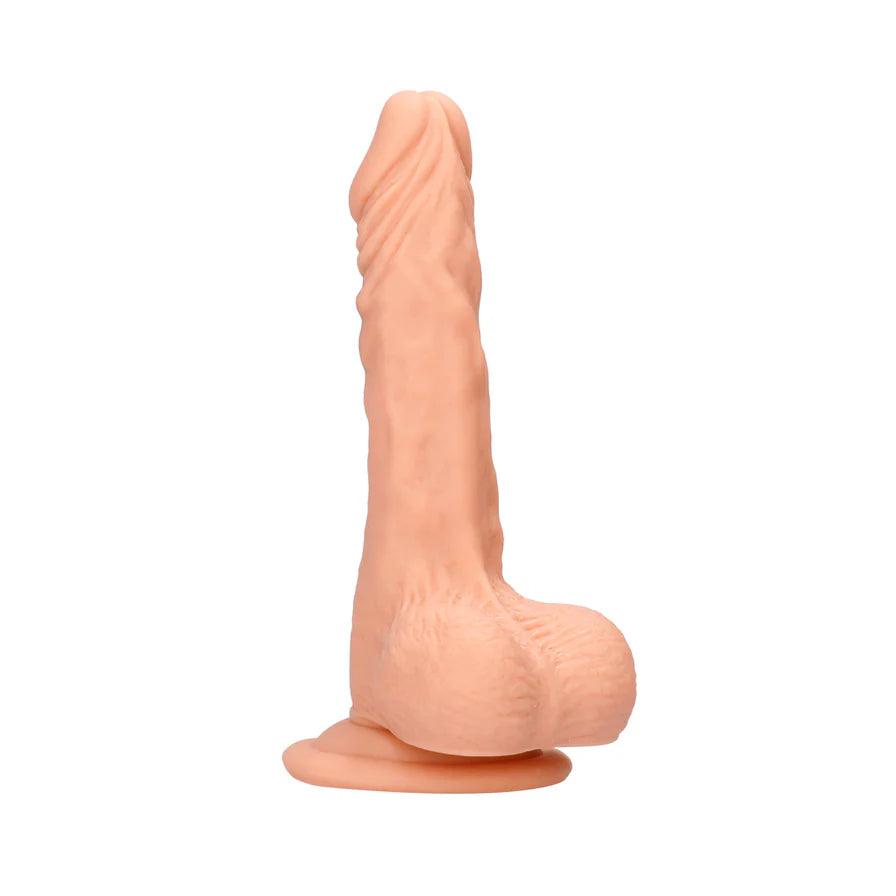 ogre-dildo-RealRock Realistic 9 in. Dildo With Balls and Suction Cup