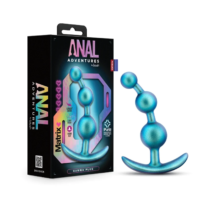 BDSM toy mask durabilities-Anal Adventures Matrix - Gamma Plug