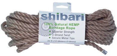 BDSM toy mask tones-Shibari 10 Meter 100% Natural Hemp Bondage Rope