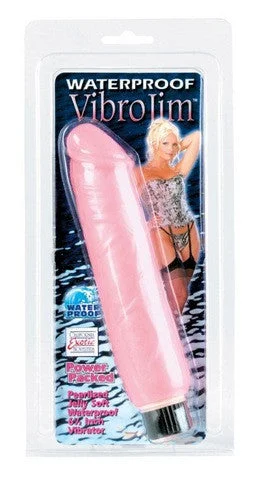 Vibrator set pulse-Waterproof Vibro Jim 6.5-inch - Pink