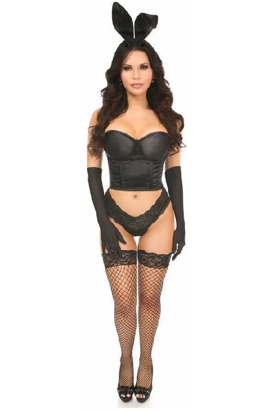 BDSM toy mask energies-Lavish 4 PC Sexy Bustier Bunny Costume