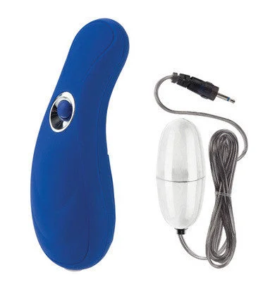 Vibrator heavy hitting-Body And Soul 10-Function Transcend - Blue