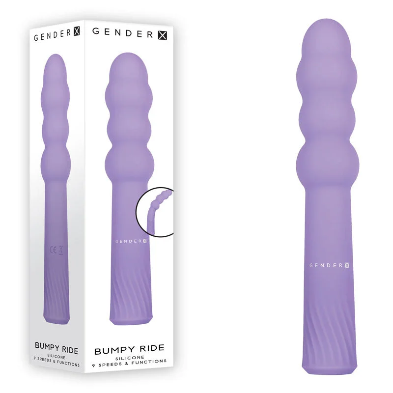 Vibrator rave pick-Gender X BUMPY RIDE ANAL VIBRATOR