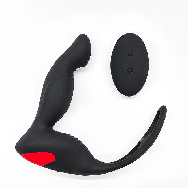 cock ring goal-PPD 9-Speed Vibrating Prostate Massager and Cock Ring