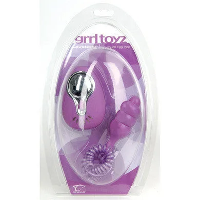 Vibrator secret hum-Grrl Toyz Silk Touch Egg Bullet Vibe - Lavender